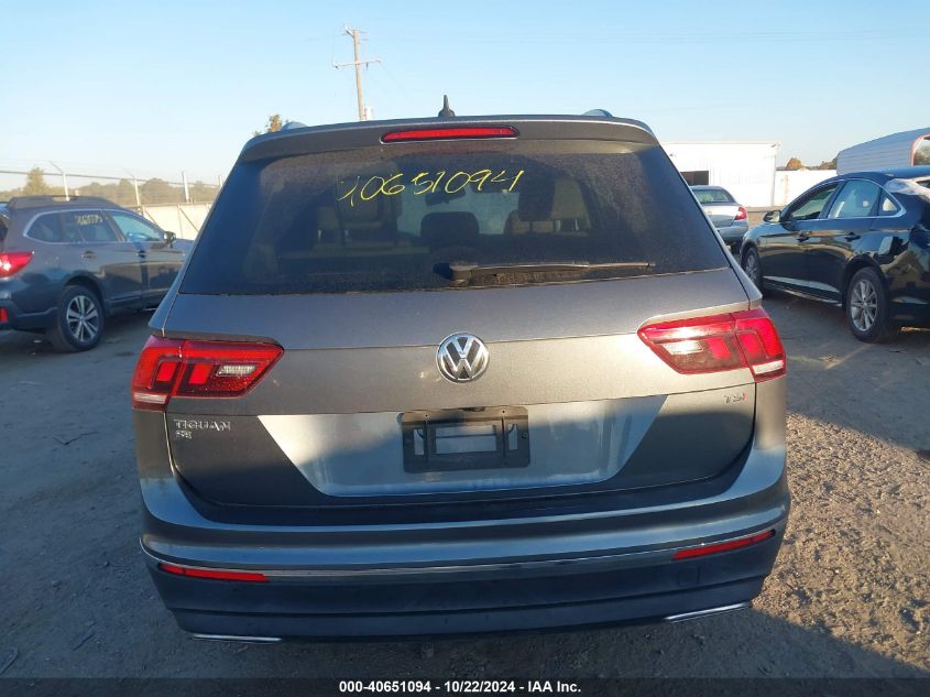 2018 Volkswagen Tiguan 2.0T Se/2.0T Sel VIN: 3VV3B7AX2JM088741 Lot: 40651094