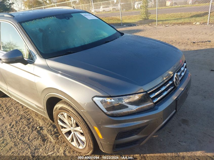 2018 Volkswagen Tiguan 2.0T Se/2.0T Sel VIN: 3VV3B7AX2JM088741 Lot: 40651094