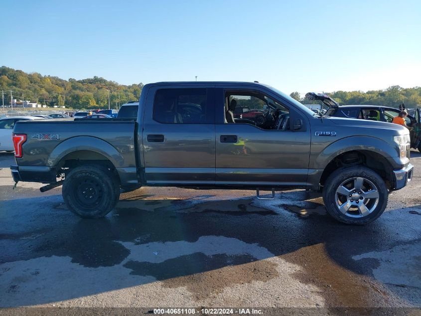 2016 Ford F-150 Xlt VIN: 1FTEW1EF9GKD79473 Lot: 40651108