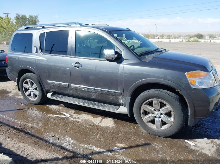 2012 Nissan Armada Platinum VIN: 5N1AA0NE1CN619716 Lot: 40651118