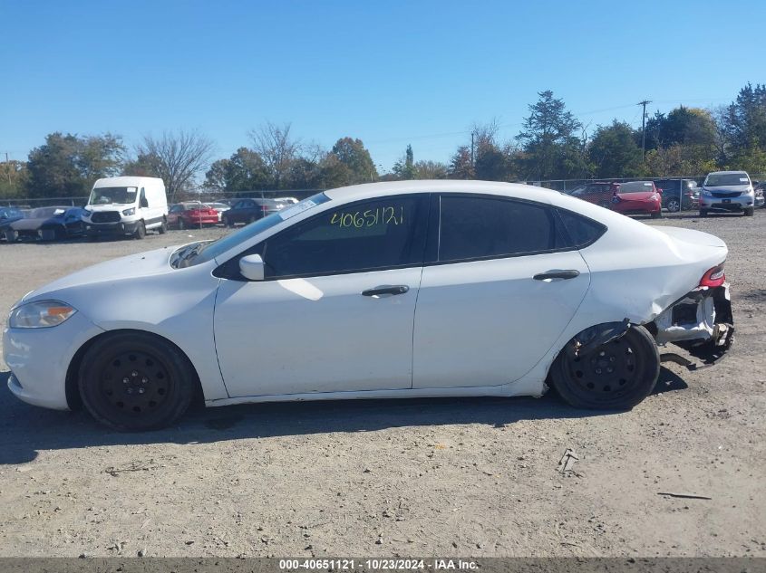 2013 Dodge Dart Se VIN: 1C3CDFAA8DD323288 Lot: 40651121