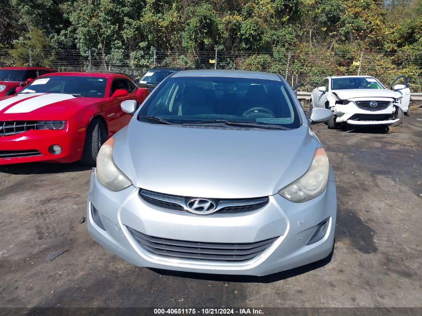 2011 Hyundai Elantra Gls VIN: 5NPDH4AE2BH029839 Lot: 40651175