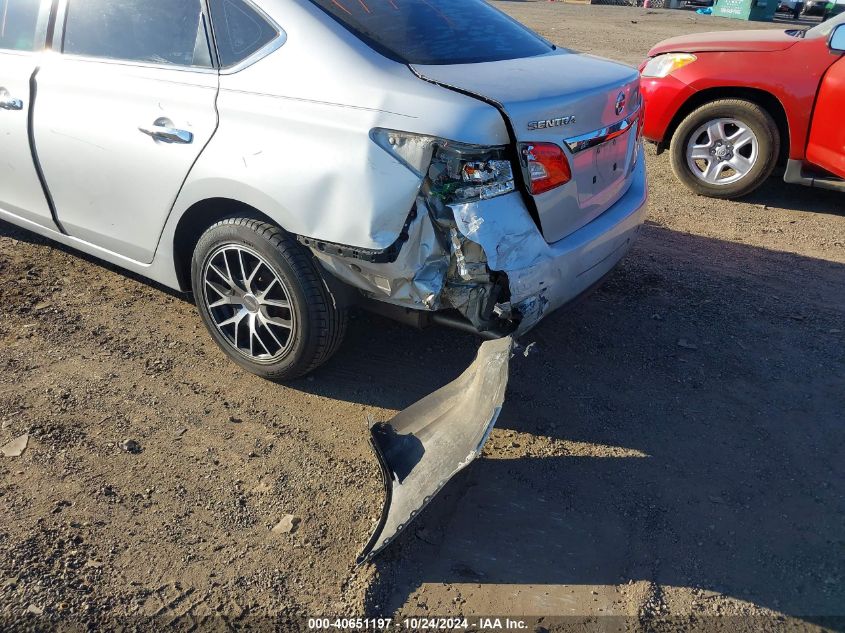 2013 Nissan Sentra Sv VIN: 3N1AB7AP1DL773249 Lot: 40651197