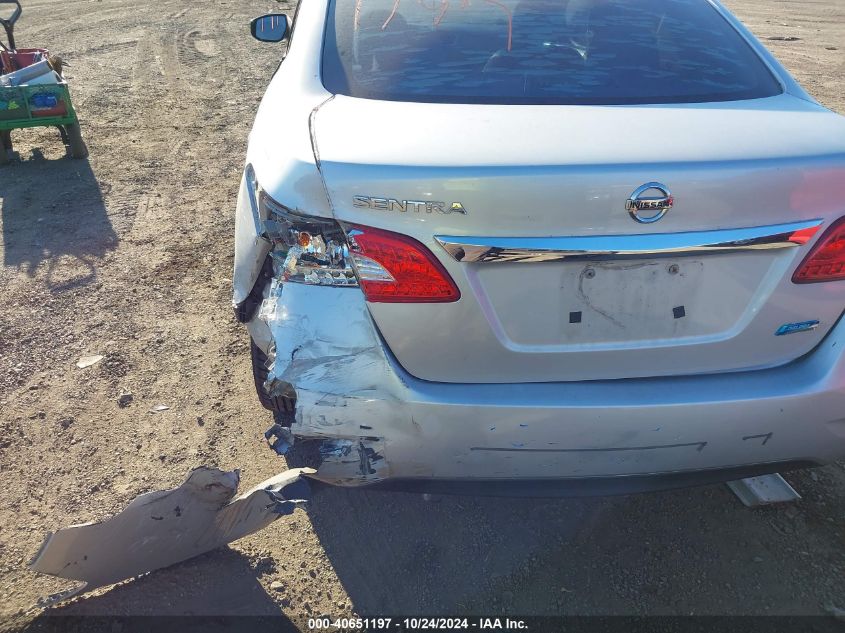 2013 Nissan Sentra Sv VIN: 3N1AB7AP1DL773249 Lot: 40651197