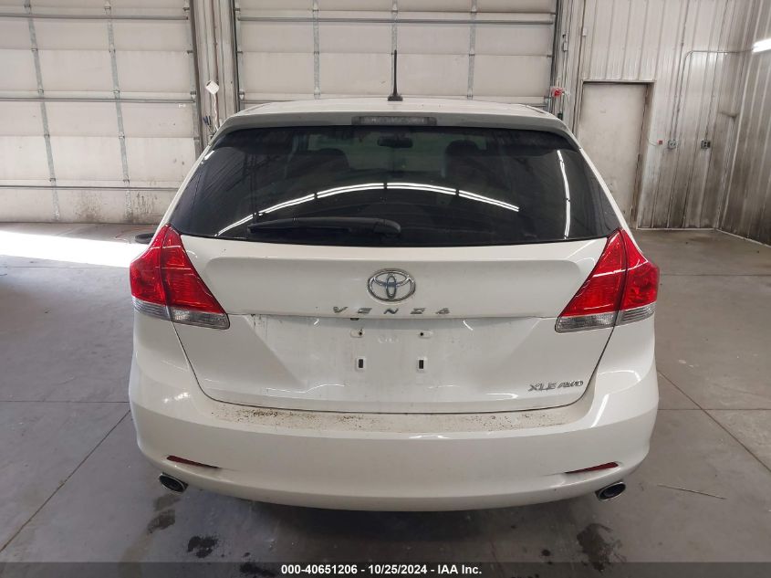 2012 Toyota Venza Xle V6 VIN: 4T3BK3BB0CU069645 Lot: 40651206