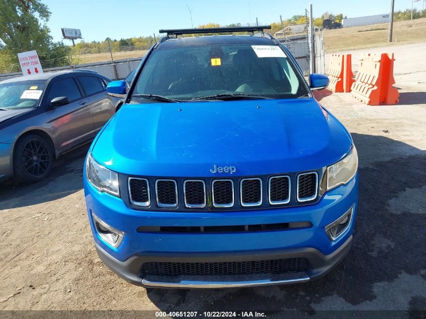 2018 Jeep Compass Limited 4X4 VIN: 3C4NJDCB6JT246630 Lot: 40651207