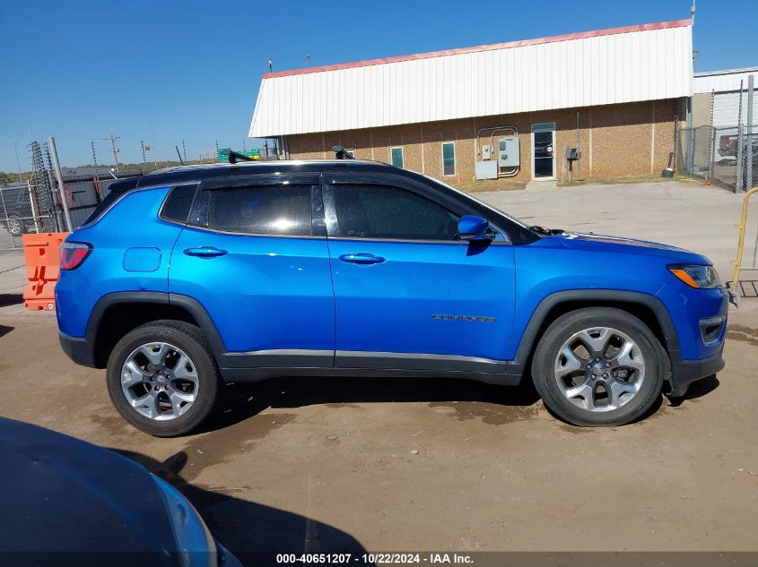 2018 Jeep Compass Limited 4X4 VIN: 3C4NJDCB6JT246630 Lot: 40651207