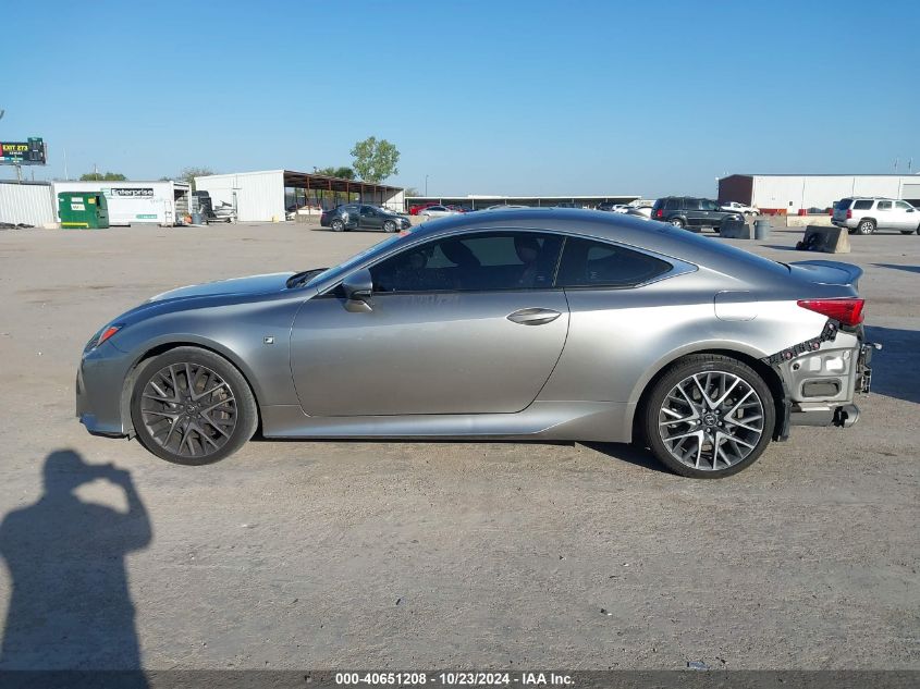 2017 Lexus Rc 200T VIN: JTHHA5BC6H5007374 Lot: 40651208