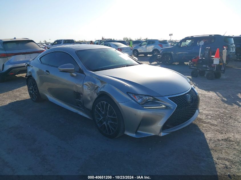 VIN JTHHA5BC6H5007374 2017 LEXUS RC 200T no.1