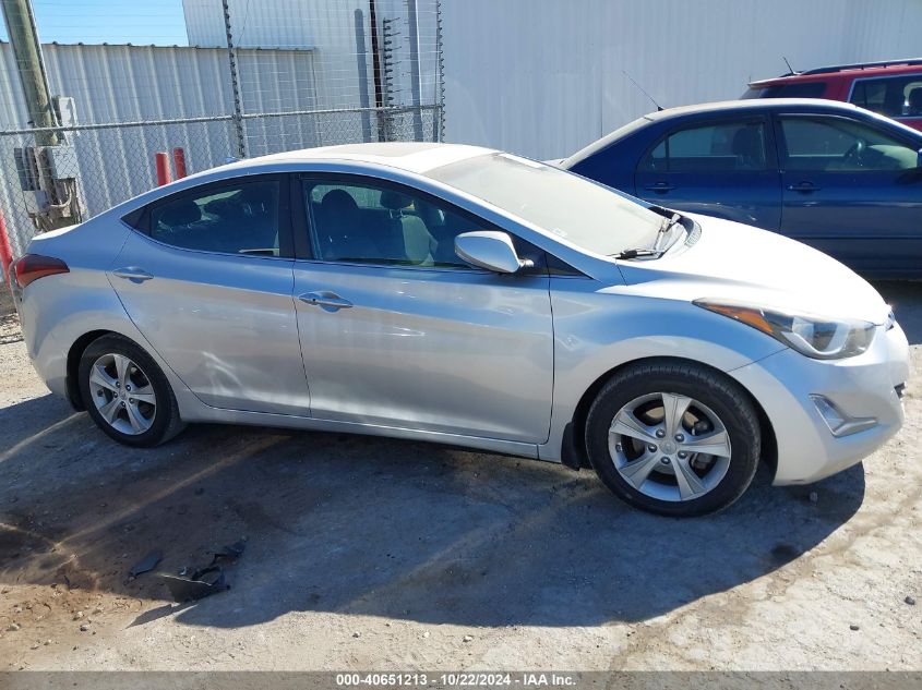 2016 Hyundai Elantra Value Edition VIN: KMHDH4AEXGU561011 Lot: 40651213