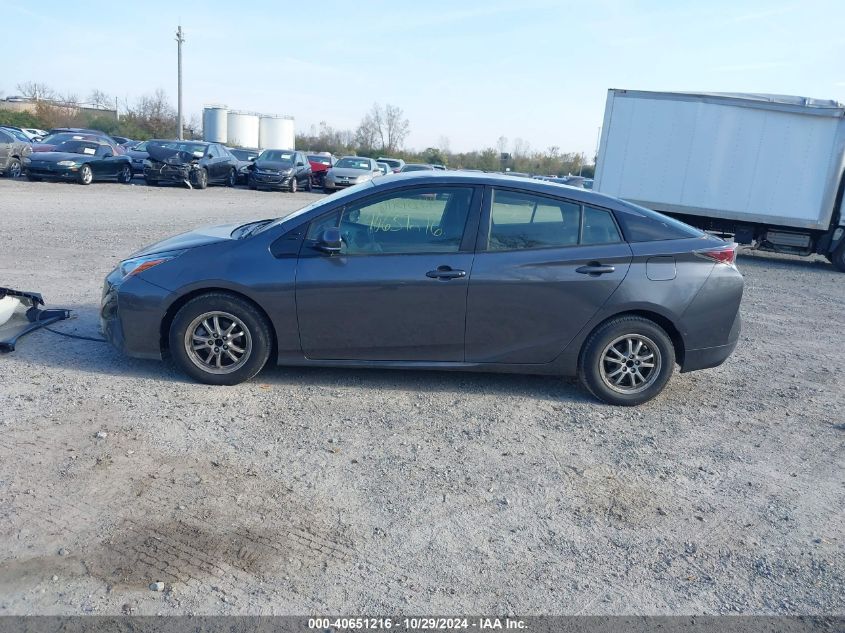 2018 Toyota Prius Two VIN: JTDKBRFU4J3077844 Lot: 40651216