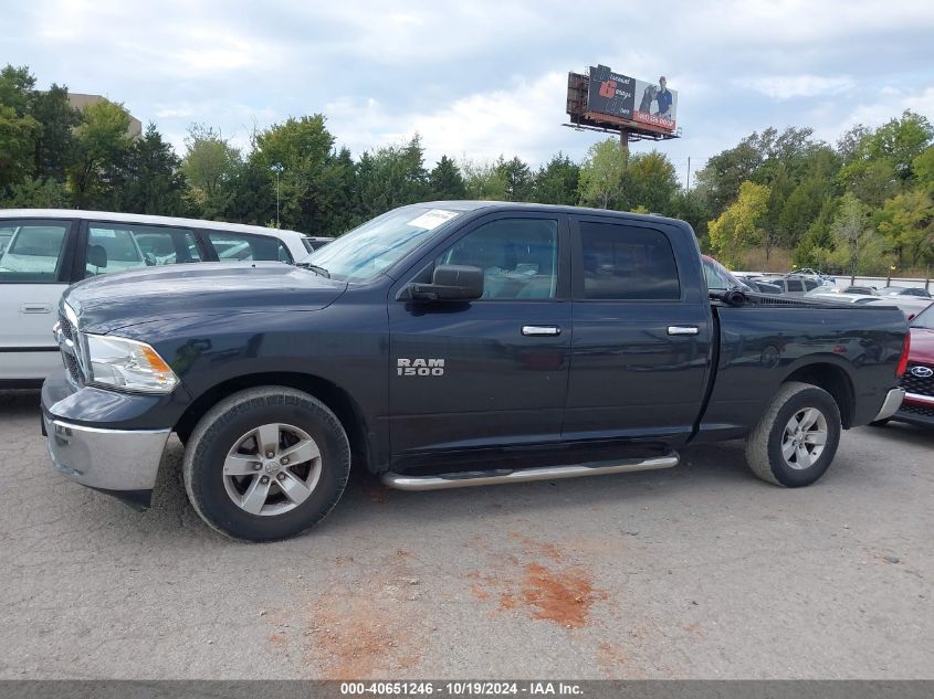 2017 Ram 1500 Slt VIN: 1C6RR6TT9HS676220 Lot: 40651246