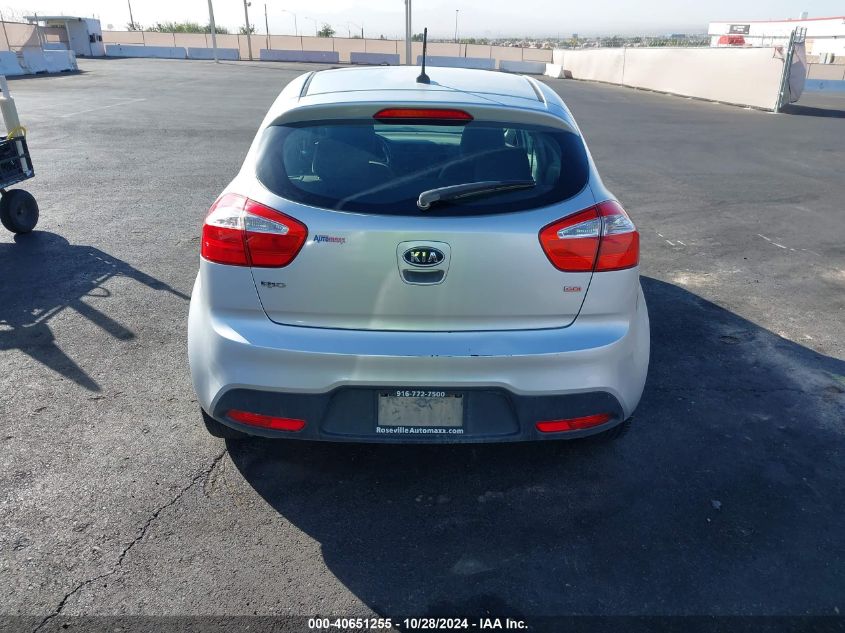 2013 Kia Rio Lx VIN: KNADM5A36D6099810 Lot: 40651255