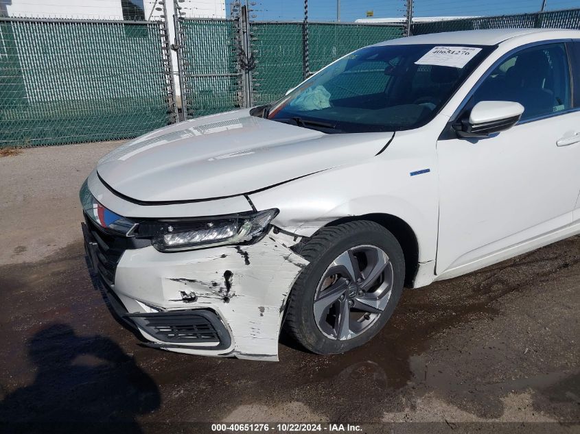 2019 Honda Insight Ex VIN: 19XZE4F58KE014466 Lot: 40651276