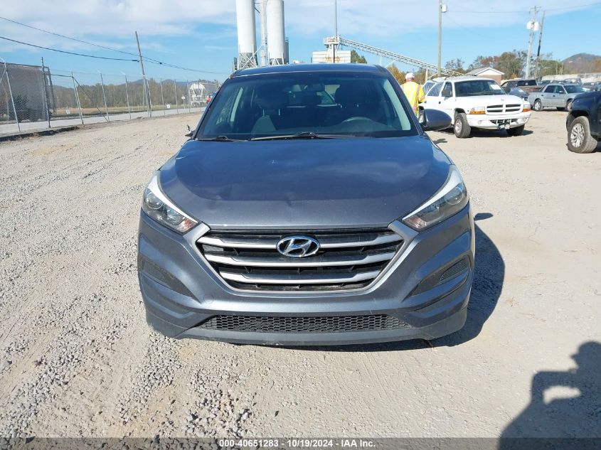 2018 Hyundai Tucson Se VIN: KM8J2CA45JU664897 Lot: 40651283