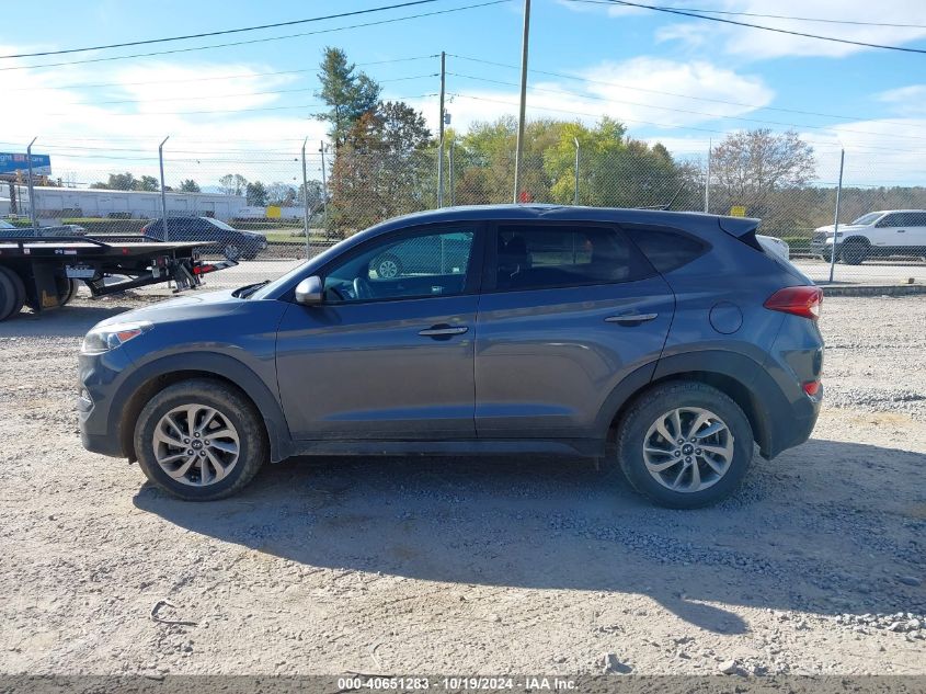 2018 Hyundai Tucson Se VIN: KM8J2CA45JU664897 Lot: 40651283