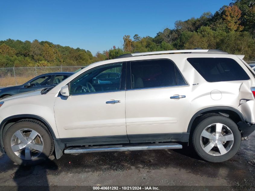 2011 GMC Acadia Slt-1 VIN: 1GKKRREDXBJ387589 Lot: 40651292