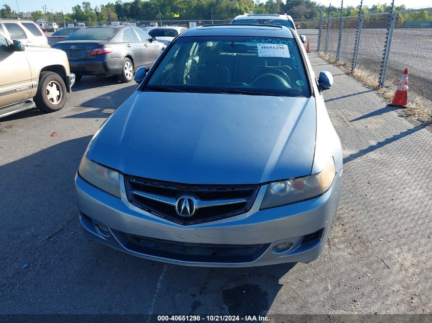 2006 Acura Tsx VIN: JH4CL96866C035735 Lot: 40651298