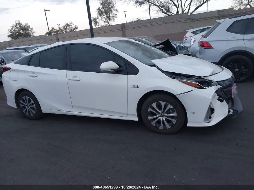 2021 Toyota Prius Prime Le/Xle/Limited VIN: JTDKAMFP6M3192725 Lot: 40651299