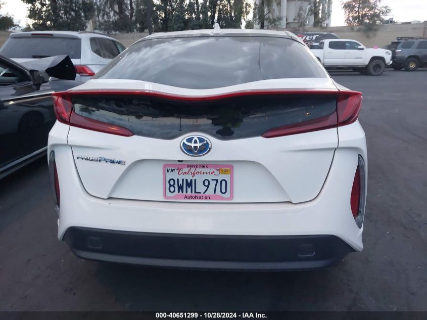 2021 TOYOTA PRIUS PRIME LE - JTDKAMFP6M3192725