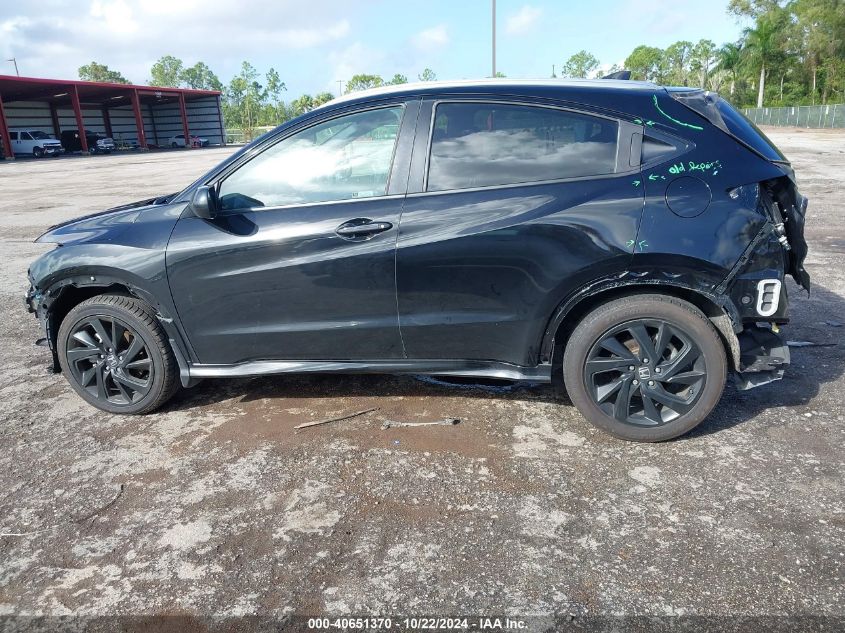 2021 Honda Hr-V 2Wd Sport VIN: 3CZRU5H19MM716771 Lot: 40651370