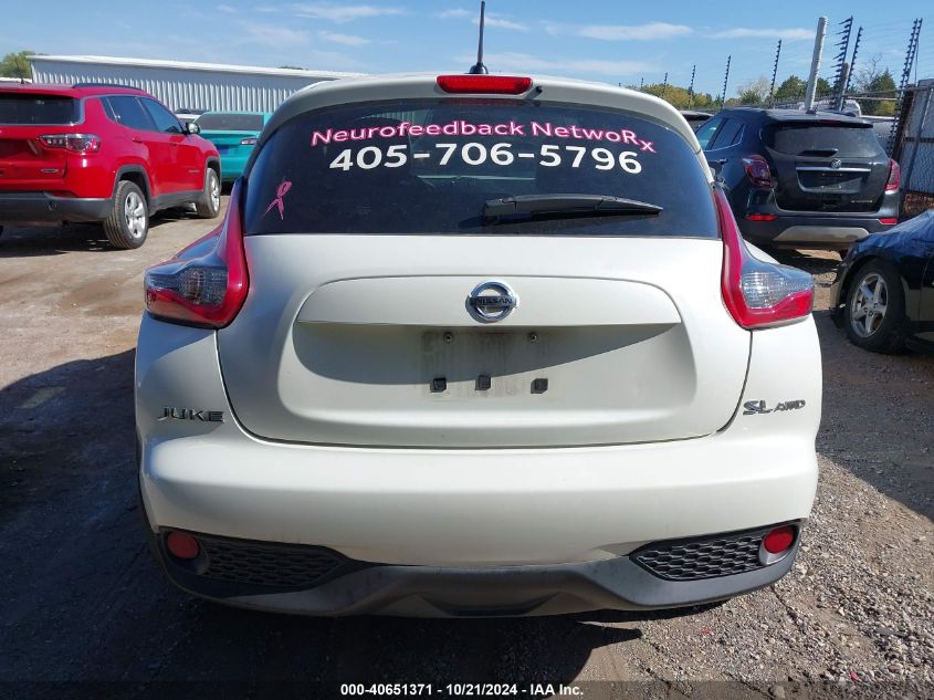 2015 Nissan Juke Sl VIN: JN8AF5MV5FT564843 Lot: 40651371