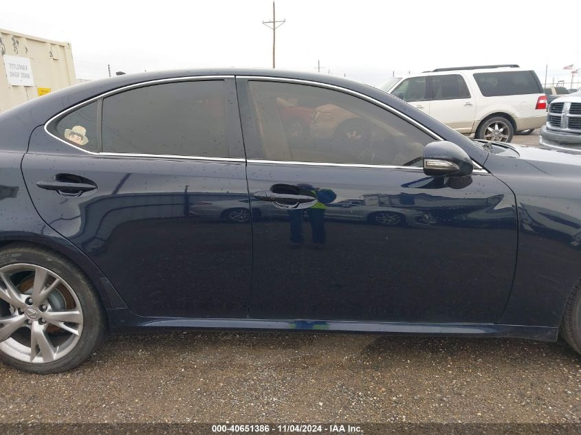 2009 Lexus Is 250 VIN: JTHBK262395097104 Lot: 40651386