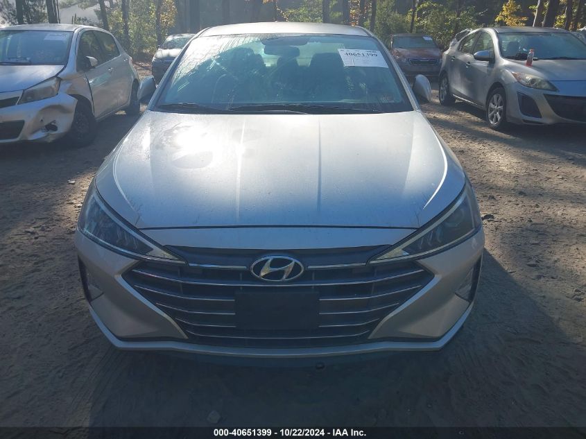 2019 Hyundai Elantra Se VIN: 5NPD74LF7KH455261 Lot: 40651399