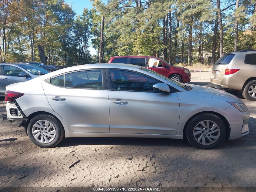 2019 Hyundai Elantra Se VIN: 5NPD74LF7KH455261 Lot: 40651399