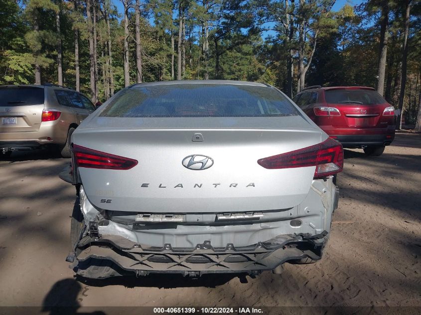 2019 Hyundai Elantra Se VIN: 5NPD74LF7KH455261 Lot: 40651399