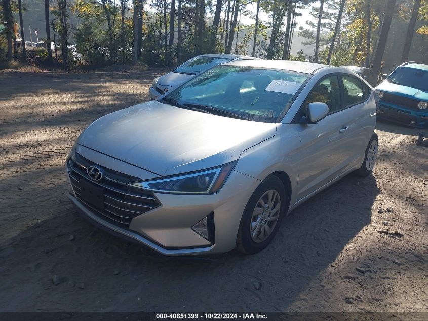 2019 Hyundai Elantra Se VIN: 5NPD74LF7KH455261 Lot: 40651399