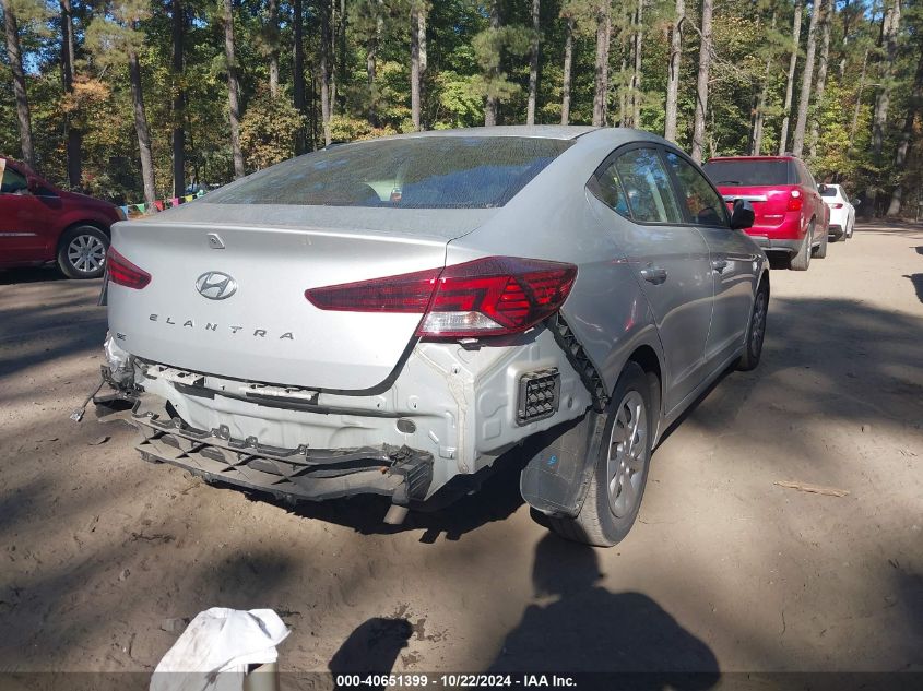 2019 Hyundai Elantra Se VIN: 5NPD74LF7KH455261 Lot: 40651399