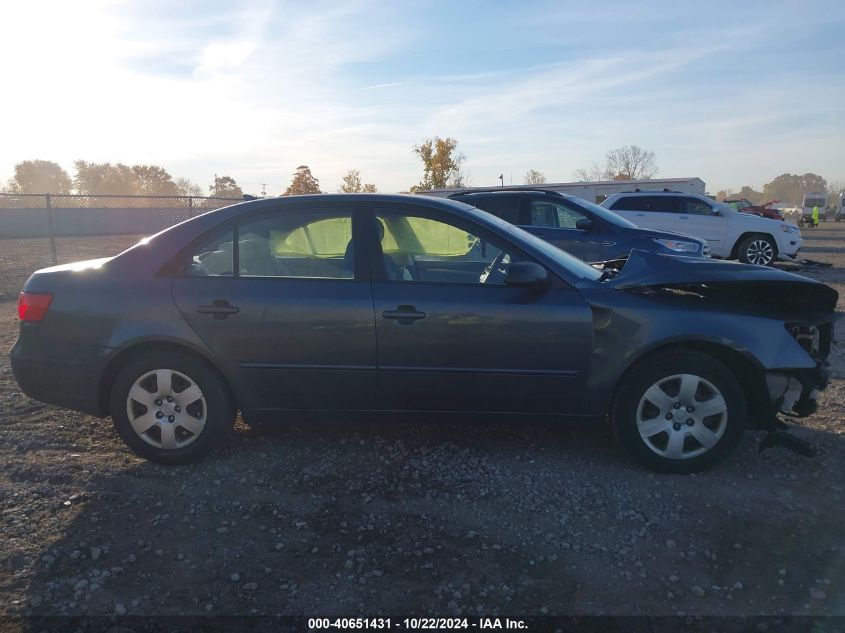 2009 Hyundai Sonata Gls VIN: 5NPET46C79H536367 Lot: 40651431