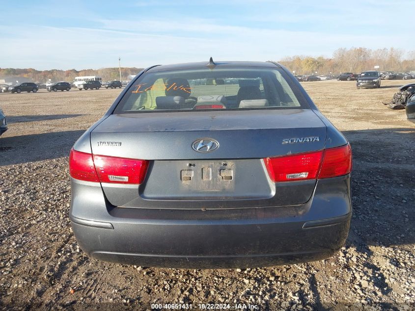 2009 Hyundai Sonata Gls VIN: 5NPET46C79H536367 Lot: 40651431