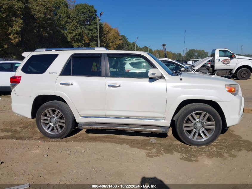 2011 Toyota 4Runner Limited V6 VIN: JTEBU5JR7B5041458 Lot: 40651438