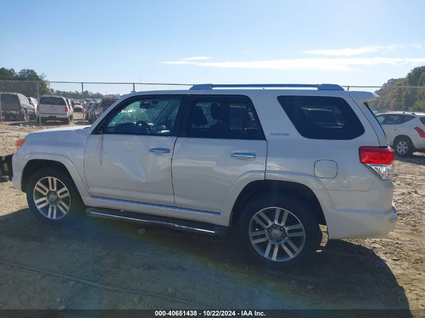 2011 Toyota 4Runner Limited V6 VIN: JTEBU5JR7B5041458 Lot: 40651438