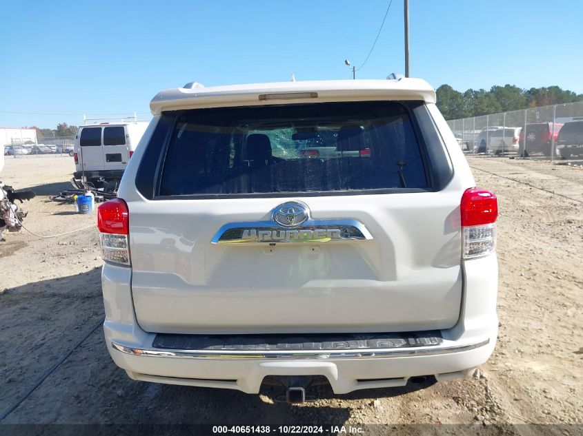 2011 Toyota 4Runner Limited V6 VIN: JTEBU5JR7B5041458 Lot: 40651438