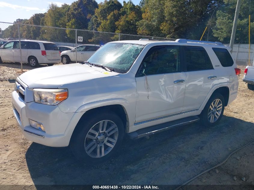 2011 Toyota 4Runner Limited V6 VIN: JTEBU5JR7B5041458 Lot: 40651438