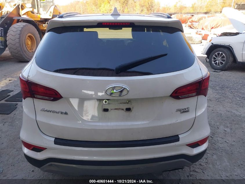 2018 HYUNDAI SANTA FE SPORT 2.4L - 5NMZUDLB6JH066232