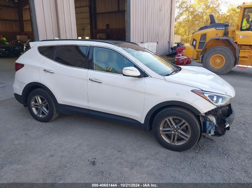 VIN 5NMZUDLB6JH066232 2018 Hyundai Santa Fe, Sport... no.1