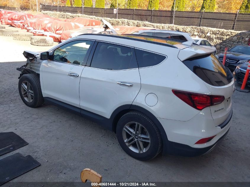 VIN 5NMZUDLB6JH066232 2018 Hyundai Santa Fe, Sport... no.3