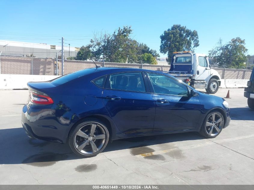 2015 Dodge Dart Gt VIN: 1C3CDFEB6FD362404 Lot: 40651449