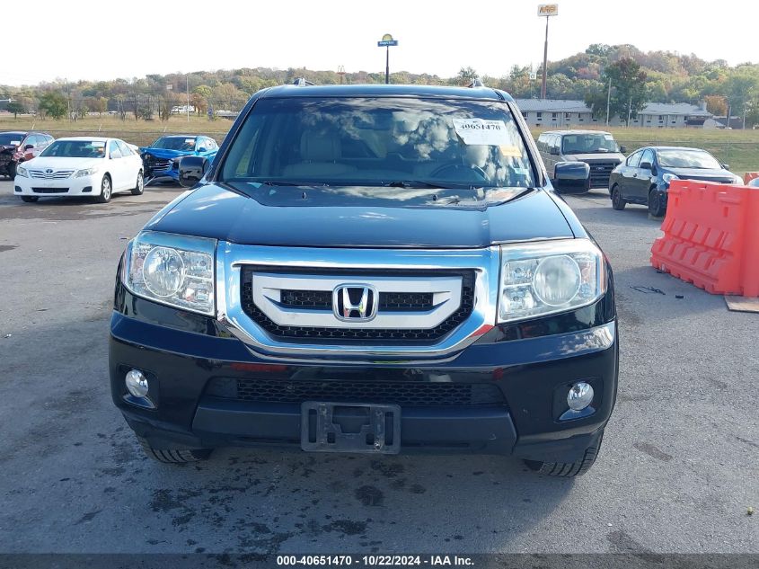 2010 Honda Pilot Ex-L VIN: 5FNYF4H53AB005334 Lot: 40651470