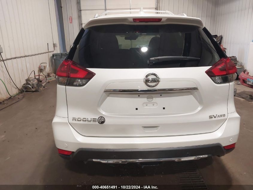 2019 Nissan Rogue Sv VIN: KNMAT2MV0KP541797 Lot: 40651491