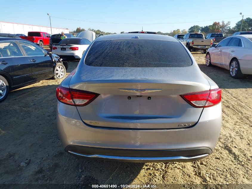 2015 Chrysler 200 Limited VIN: 1C3CCCAB3FN746190 Lot: 40651490