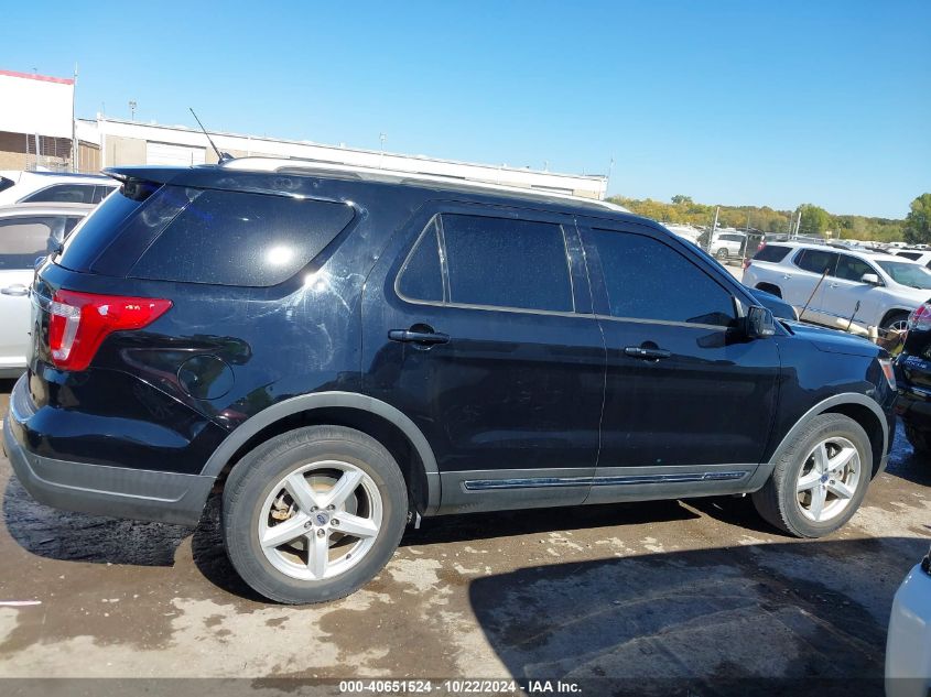 2018 Ford Explorer Xlt VIN: 1FM5K7D87JGC01195 Lot: 40651524