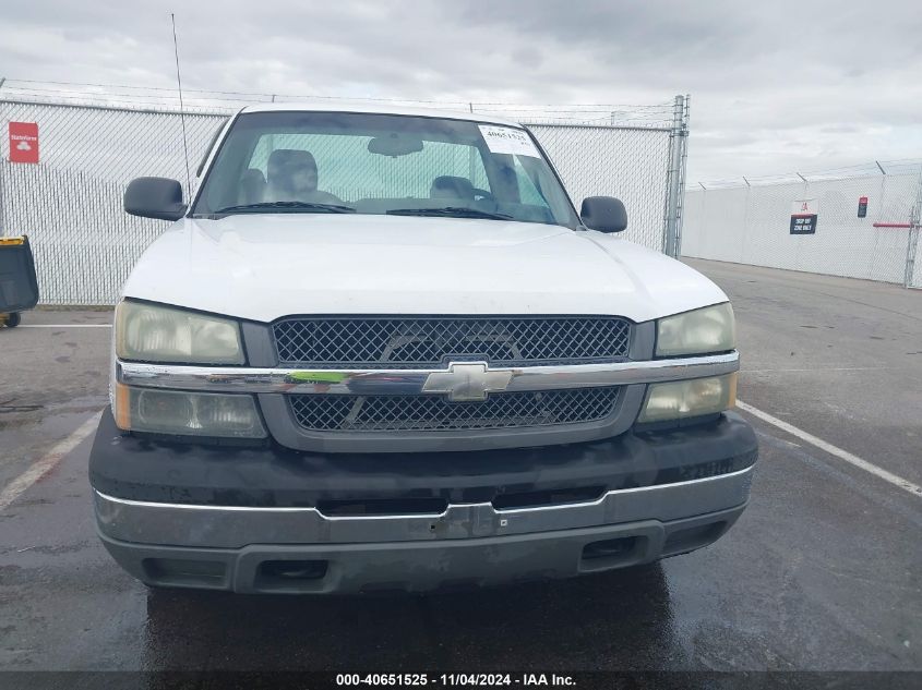 2005 Chevrolet Silverado 1500 Work Truck VIN: 1GCEC14X35Z220097 Lot: 40651525