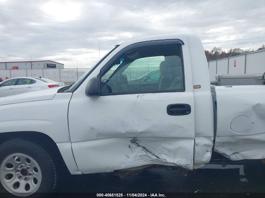 2005 Chevrolet Silverado 1500 Work Truck VIN: 1GCEC14X35Z220097 Lot: 40651525