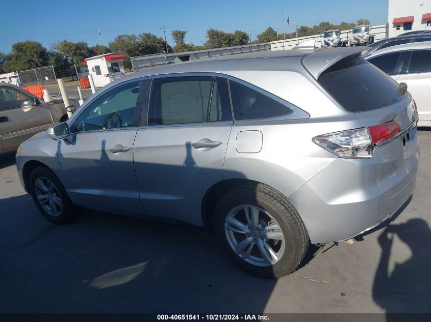 2013 Acura Rdx VIN: 5J8TB3H51DL004430 Lot: 40651541