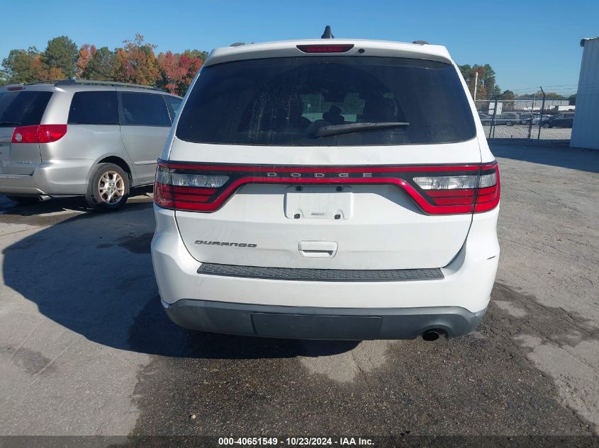 2017 Dodge Durango Sxt Rwd VIN: 1C4RDHAG0HC805769 Lot: 40651549